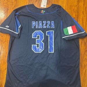 Blue Mike Piazza 2023 World Baseball Classic Jersey (Men’s XL) BNWT